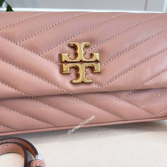 🌸NeW! 🔥 Tory Burch Kira Chevron Small Flap Shoulder Bag - Picture 12 of 17